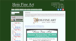 Desktop Screenshot of hessfineart.com